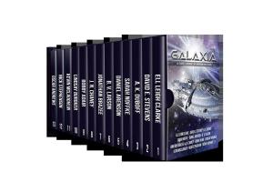 Book cover of Galaxia: Thirteen Stories Spanning the Unknown Multiverse
