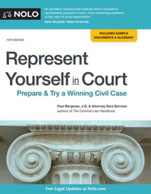 Cover of the book Represent Yourself in Court by Cara O'Neill, Attorney