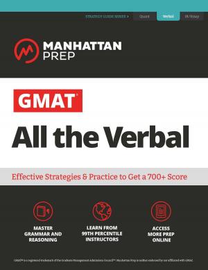 Book cover of GMAT All the Verbal