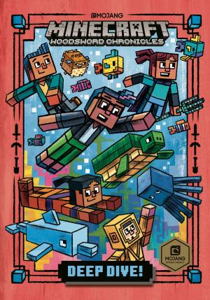 Book cover of Deep Dive! (Minecraft Woodsword Chronicles #3)