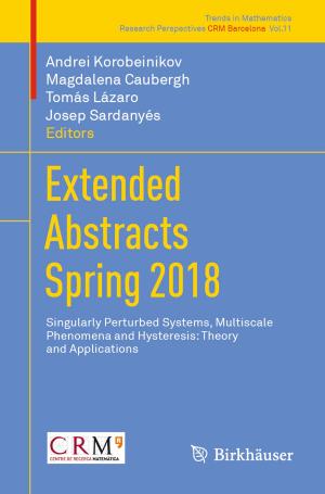 Cover of Extended Abstracts Spring 2018