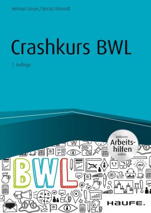 Cover of the book Crashkurs BWL - inkl. Arbeitshilfen online by Ute Missal