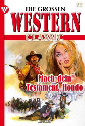 Book cover of Die großen Western Classic 22 – Western