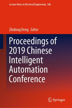 Cover of Proceedings of 2019 Chinese Intelligent Automation Conference