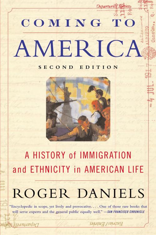 Cover of the book Coming to America (Second Edition) by Roger Daniels, Harper Perennial