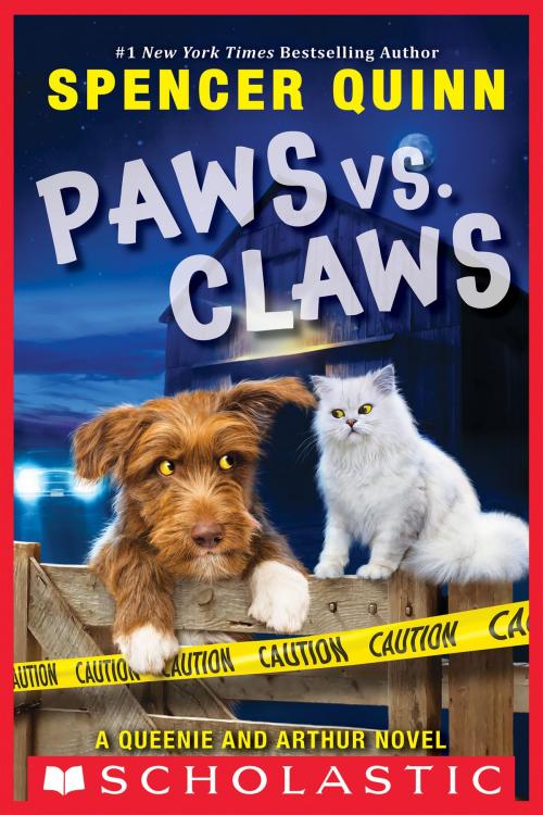 Cover of the book Paws vs. Claws by Spencer Quinn, Scholastic Inc.