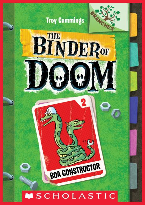 Cover of the book Boa Constructor: A Branches Book (The Binder of Doom #2) by Troy Cummings, Scholastic Inc.