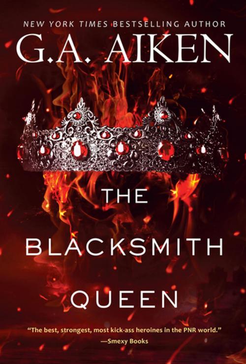 Cover of the book The Blacksmith Queen by G.A. Aiken, Kensington Books