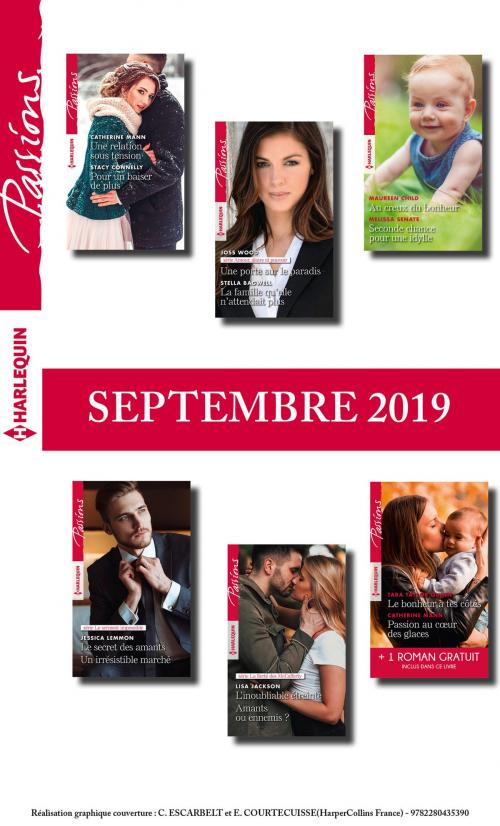 Cover of the book 12 romans Passions + 1 gratuit (n°815 à 820 - Septembre 2019) by Collectif, Harlequin