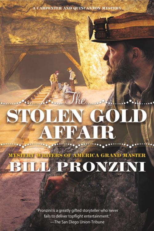 Cover of the book The Stolen Gold Affair by Bill Pronzini, Tom Doherty Associates