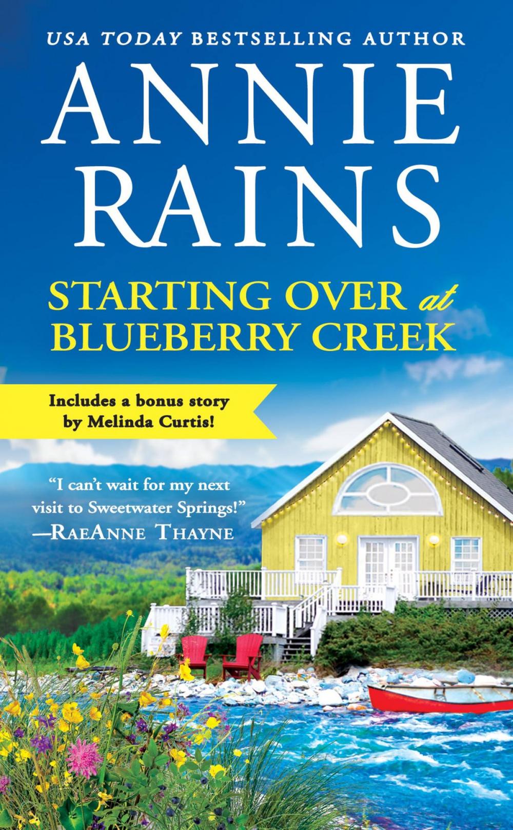 Big bigCover of Starting Over at Blueberry Creek