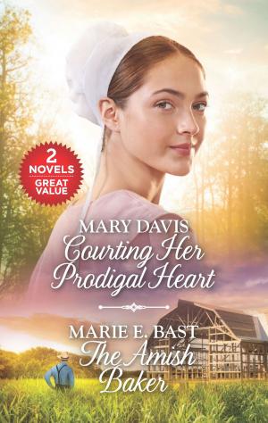 Cover of the book Courting Her Prodigal Heart and The Amish Baker by Lucy Ashford