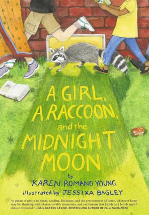 Cover of the book A Girl, a Raccoon, and the Midnight Moon by Hadley Higginson