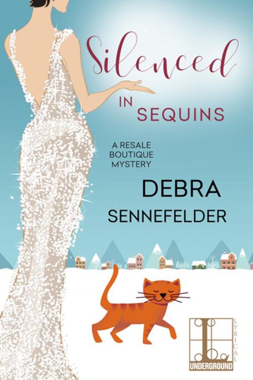 Cover of the book Silenced in Sequins by Debra Sennefelder, Lyrical Press