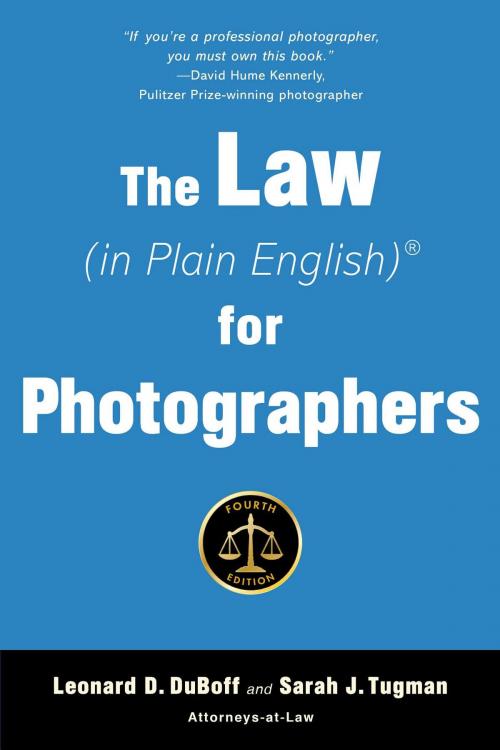 Cover of the book The Law (in Plain English) for Photographers by Leonard D. DuBoff, Sarah J. Tugman, Allworth