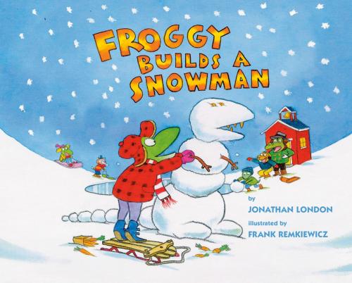 Cover of the book Froggy Builds a Snowman by Jonathan London, Penguin Young Readers Group