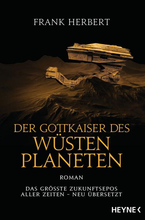 Cover of the book Der Gottkaiser des Wüstenplaneten by Frank Herbert, Heyne Verlag