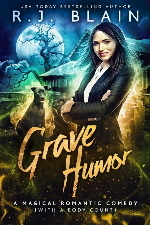 Cover of the book Grave Humor by RJ Blain, Pen & Page Publishing