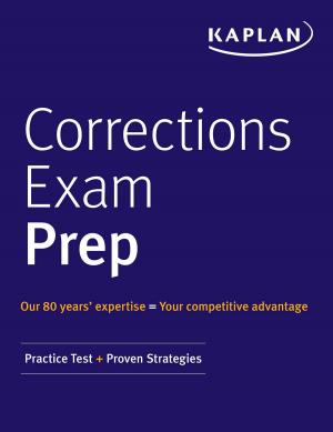 Cover of the book Correction Officer Exam Prep by Kaplan Medical
