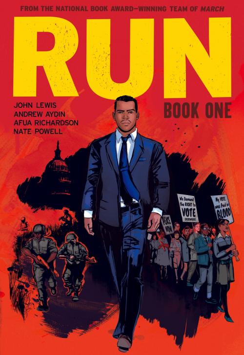 Cover of the book Run by John Lewis, Andrew Aydin, ABRAMS
